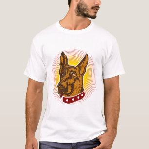 Guard Dog Belgisch Malinois Shepherd T-Shirt