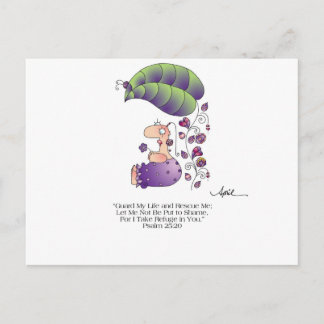 GUARD MY LIFE Postcard bis April McCallum Postkarte