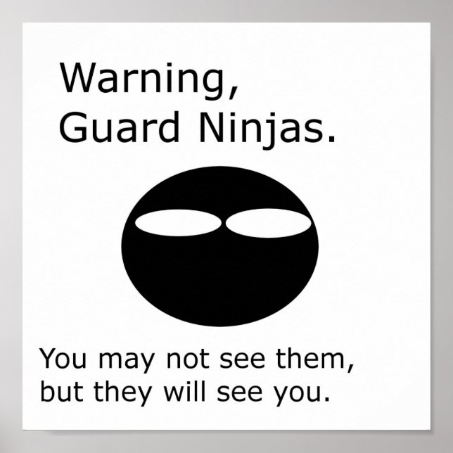 Guard Ninjas Poster (Vorne)