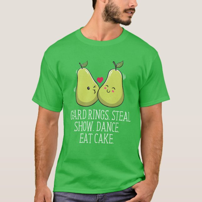 Guard Rings Steal Show Dance Eat Cake Little Ring  T-Shirt (Vorderseite)