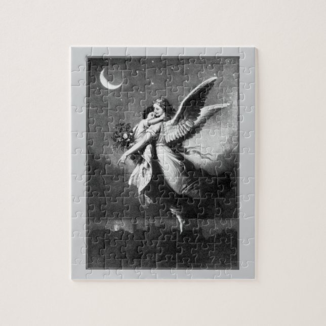 Guardian Angel at Night Jigsaw Puzzle (Vertikal)