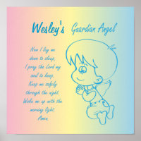 Guardian Angel Boy Abend Gebet