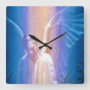 Guardian Angel clock Quadratische Wanduhr