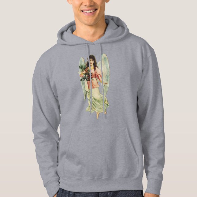 Guardian Angel Divine Watchfulness & Grace Art Hoodie (Vorderseite)