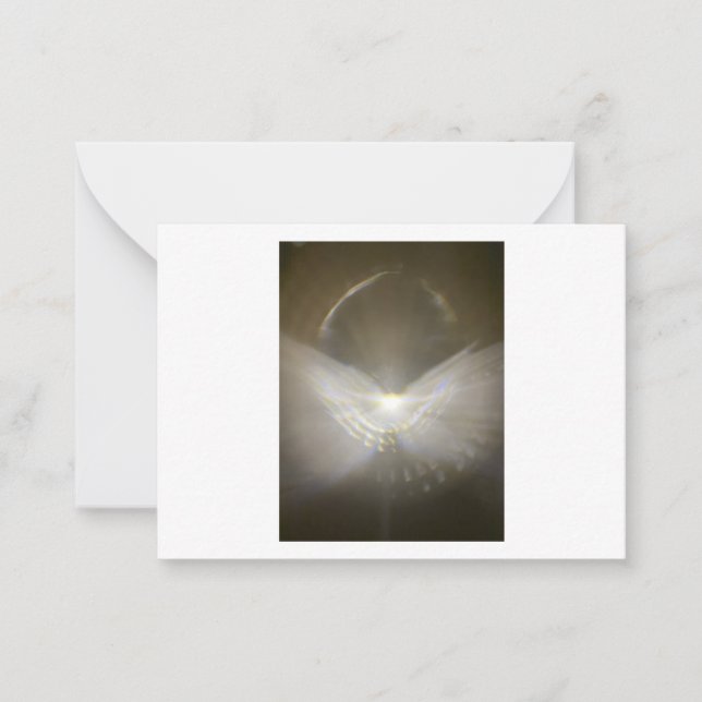 Guardian Angel Fine Art Note Card Mitteilungskarte (Vorderseite)