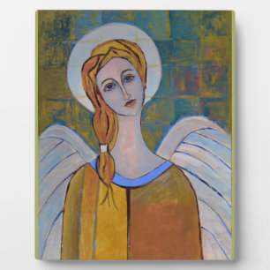 Guardian Angel Fine Art Oil Malerei Fotoplatte