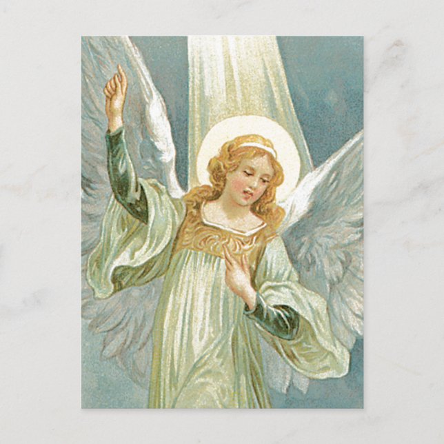 Guardian Angel Foto Card Postkarte (Vorderseite)