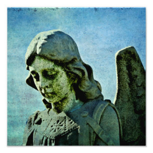 Guardian Angel Friedhof Art Fotodruck