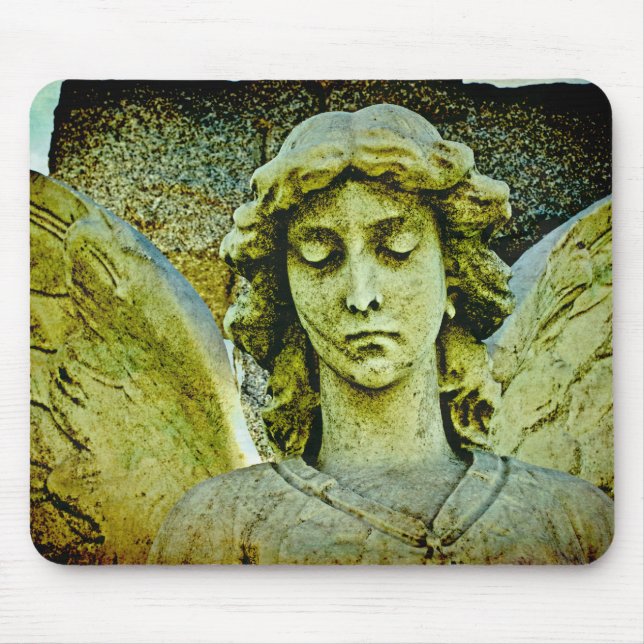 Guardian Angel Friedhof Art Mousepad (Vorne)