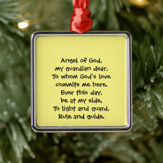 Guardian Angel Gebet Ornament Aus Metall