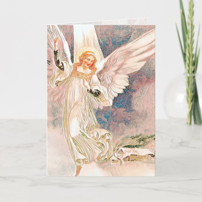 Guardian Angel Graphic Arts Card Karte (Vorderseite)
