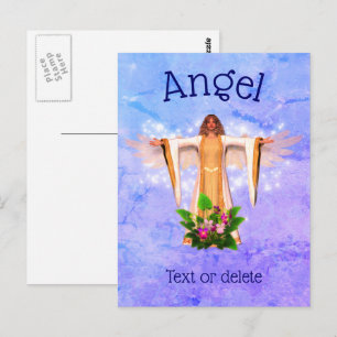 Guardian Angel Inspiration Personalisierte Postkar Postkarte