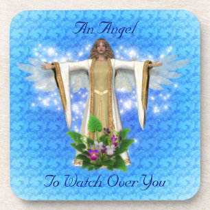 Guardian Angel Inspirational Untersetzer Set