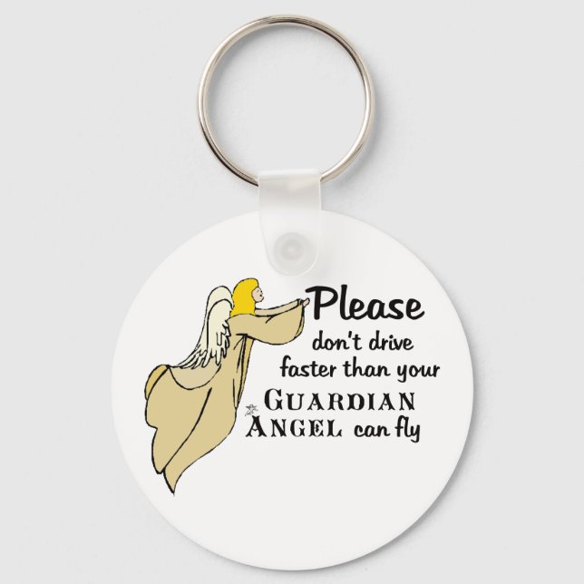 Guardian Angel Key Chain Schlüsselanhänger (Vorderseite)