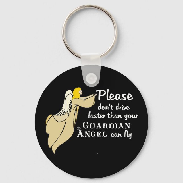 Guardian Angel Key Chain Schlüsselanhänger (Vorderseite)
