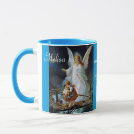 Guardian Angel mit Name Geschenk Kaffee Tee Cup Ta Tasse