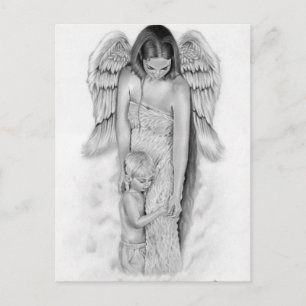 Guardian Angel Postcard Postkarte