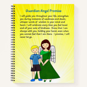 Guardian Angel Prayer Notebook Notizbuch