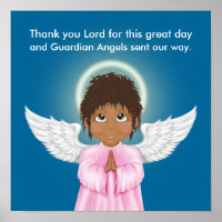 Guardian Angel Prayer Poster - SRF