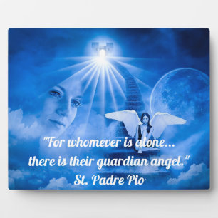 Guardian Angel Reminder Plaque Fotoplatte