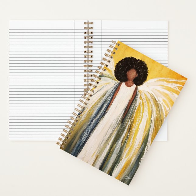 Guardian Angel Spiral Notebook Notizbuch (Innen)