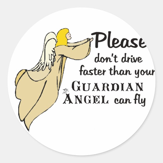 Guardian Angel Stickers (Vorderseite)