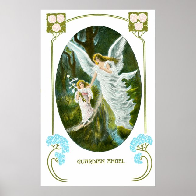 Guardian Angel und Girl Poster (Vorne)