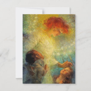 "Guardian Angel" von Franz Dvorak Postkarte