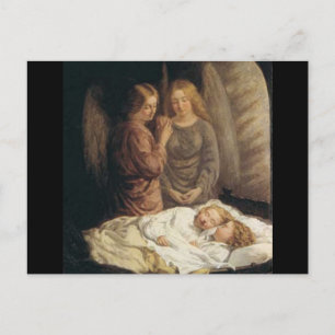 Guardian Angels Weihnachtspostkarte Feiertagspostkarte