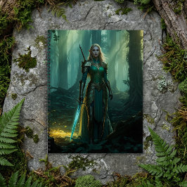 Guardian Elf des verzauberten Reiches Notizbuch