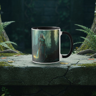 Guardian Elf des verzauberten Reiches Tasse