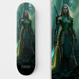 Guardian Elf of the Enchanted Realm Skateboard
