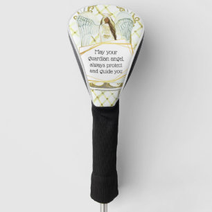 Guardian Engel-Illustration mit Zitat für sie Golf Headcover