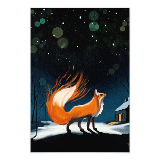 Guardian Fox Small Foto Prints (Vorne)
