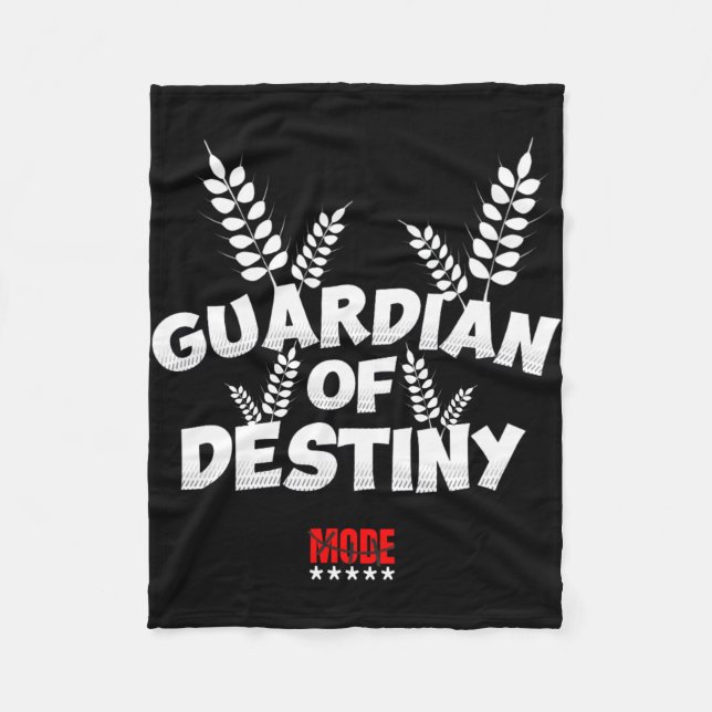 Guardian Of Destiny Mode Fleecedecke (Vorderseite)
