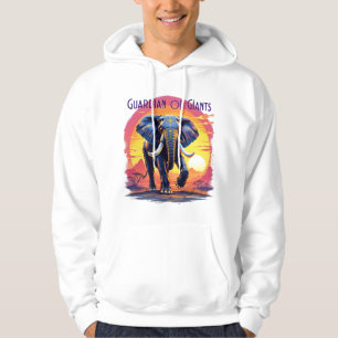 Guardian of Giants - Robotic Elephant Hoodie