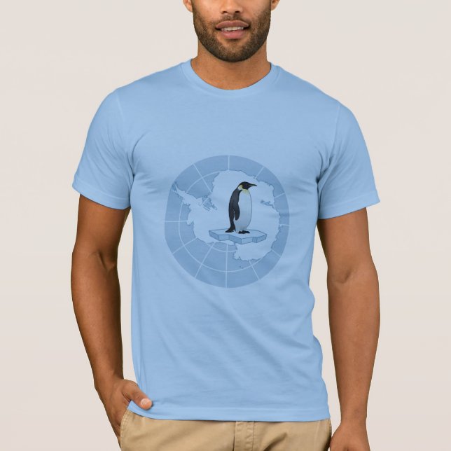 Guardian of the South Pole Antarctica Flag T-Shirt (Vorderseite)