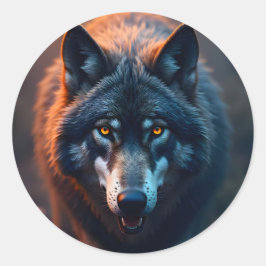 Guardian Of The Wild - Runder Aufkleber