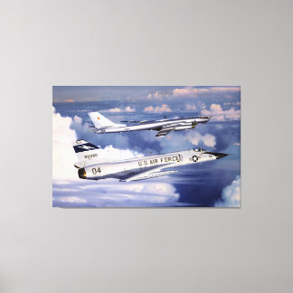 Guarding Americas Skies William S Phillips Print Leinwanddruck