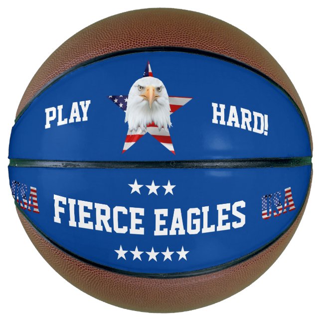 Guarding Bald Eagle, The American Flag, Star Basketball (Vorderseite)