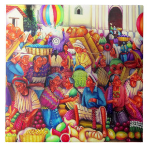 Guatemala Art Keramik Tile Fliese