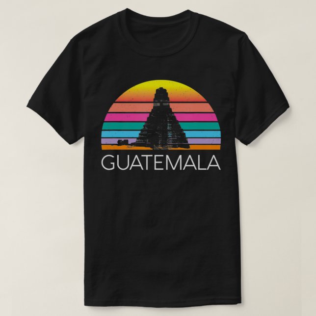 Guatemala Chapin Quetzal Guate Women Antigua Tikal T-Shirt (Design vorne)