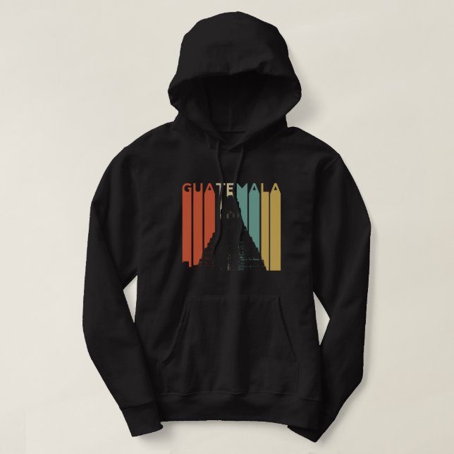 Guatemala Chapin Tikal Atitlan Quetzal Maya Art An Hoodie (Design vorne)
