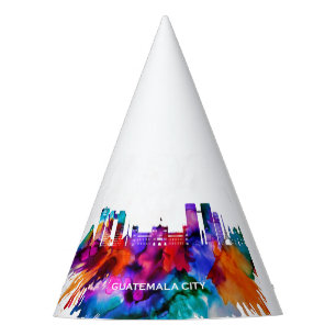 Guatemala City Skyline Partyhütchen