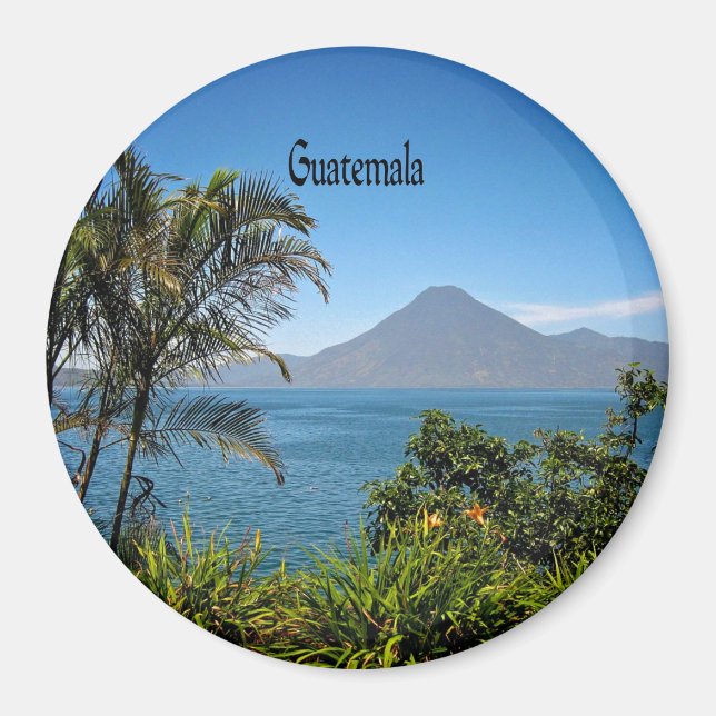 Guatemala, die wunderschöne Landschaft der Natur Magnet (Vorne)