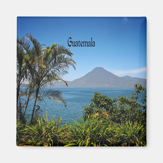 Guatemala, die wunderschöne Landschaft der Natur Magnet (Vorne)
