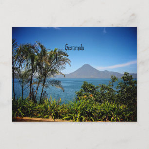 Guatemala, die wunderschöne Landschaft der Natur Postkarte