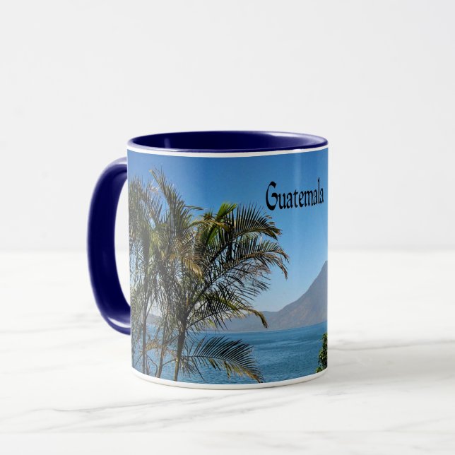 Guatemala, die wunderschöne Landschaft der Natur Tasse (Vorderseite Links)