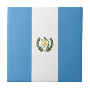 Guatemala-Flagge Fliese