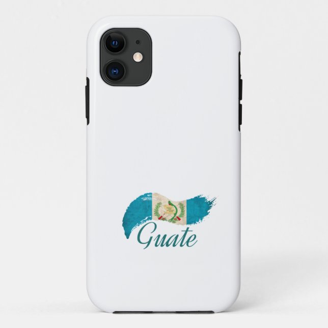 Guatemala-Flagge, Guate, Chapin, Orgullo Chapin Case-Mate iPhone Hülle (Rückseite)